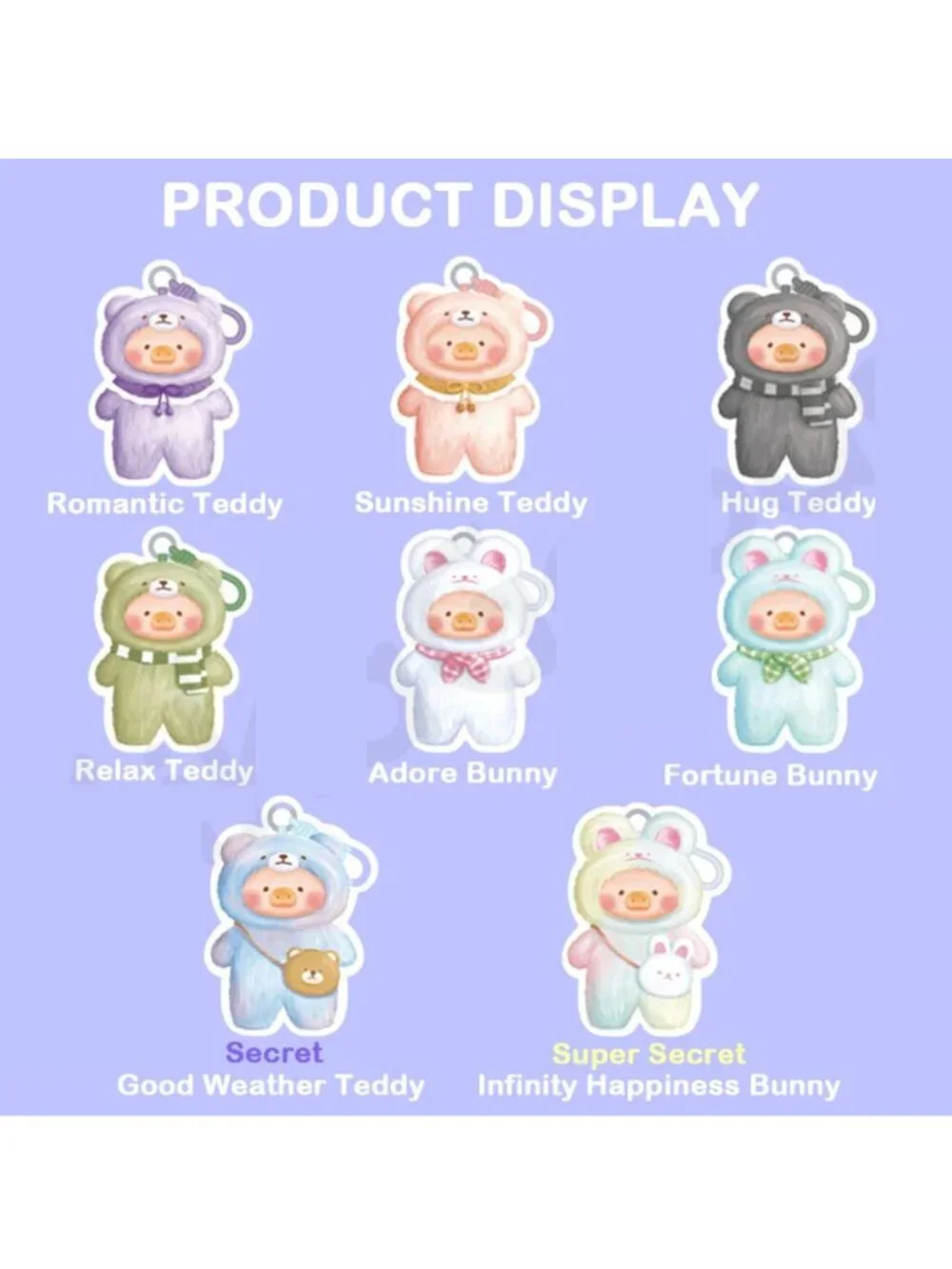 Lulu The Piggy Joyful Time Series Plush Blind Box